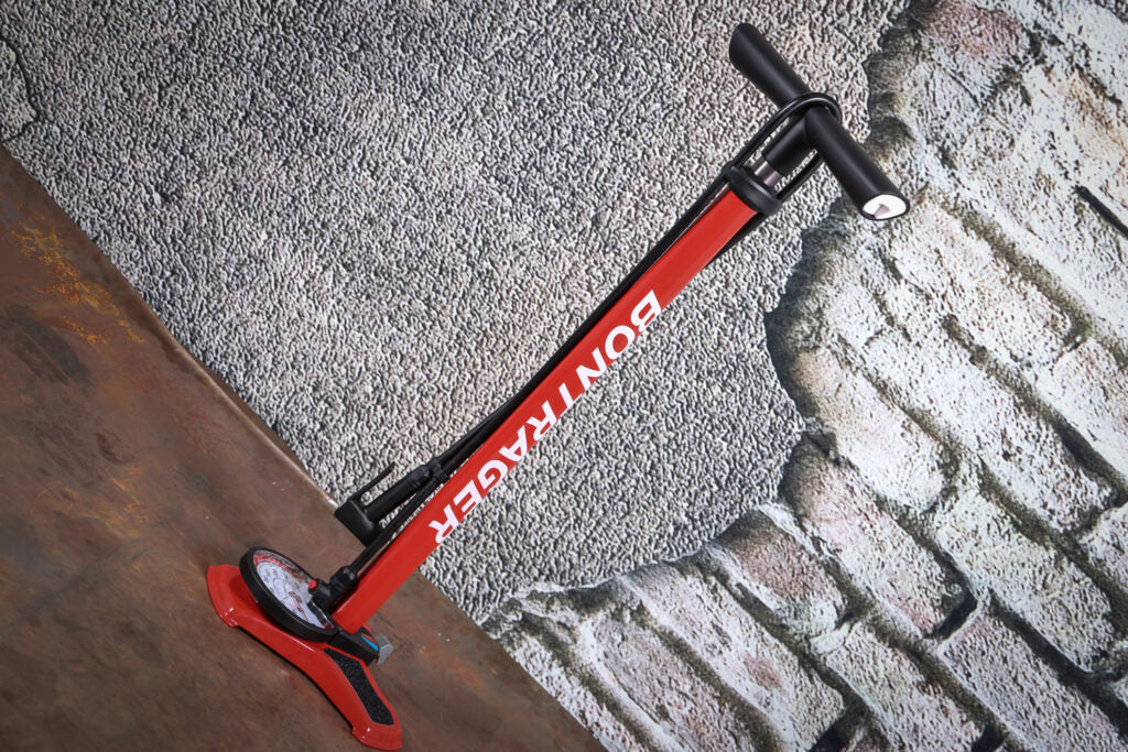 Bontrager Dual Charger Floor Pump Red - Shop  Bike Floor Pumps at  Trekaline
