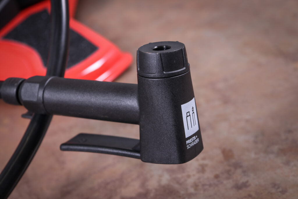 Bontrager Dual Charger Floor Pump Red - Shop  Bike Floor Pumps at  Trekaline