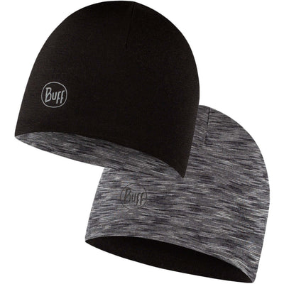 Buff Reversible Merino Lightweight Beanie Youth - Black Graphite