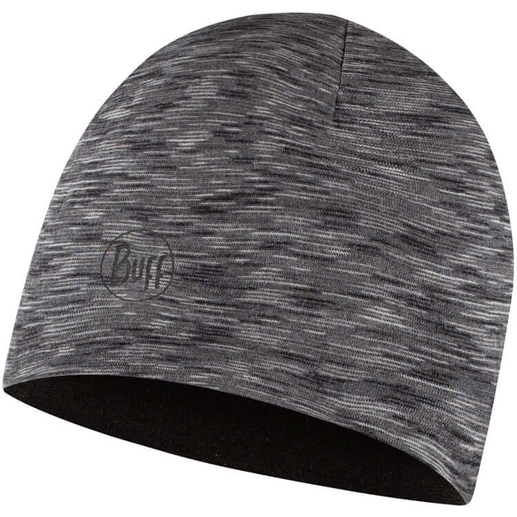 Buff Reversible Merino Lightweight Beanie Youth - Black Graphite