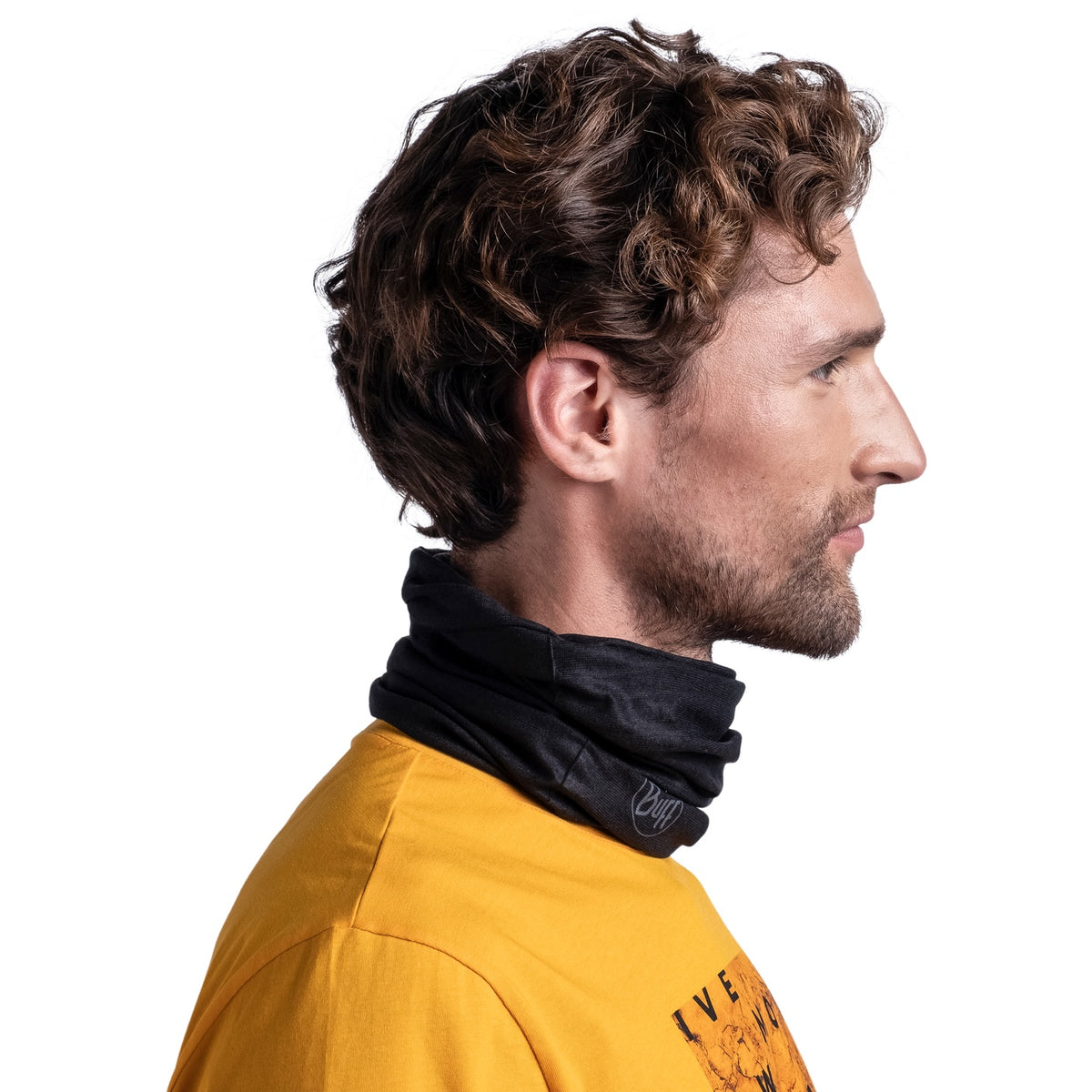 Buff Original EcoStretch Neckwear - Solid Black