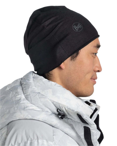 Buff EcoStretch Polar Beanie Solid Black