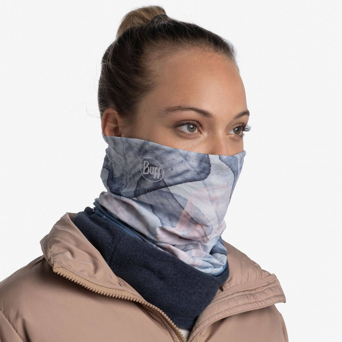 Buff Polar Winter Neckwear Geicy Steel