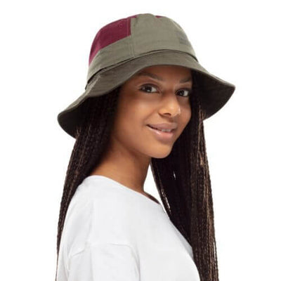Buff Sun Bucket Hat Hak Khaki Outdoor UV Cap