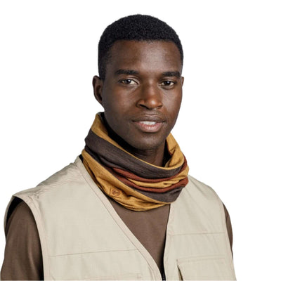 Buff Merino Move Neckwear Solid Mustard Scarf