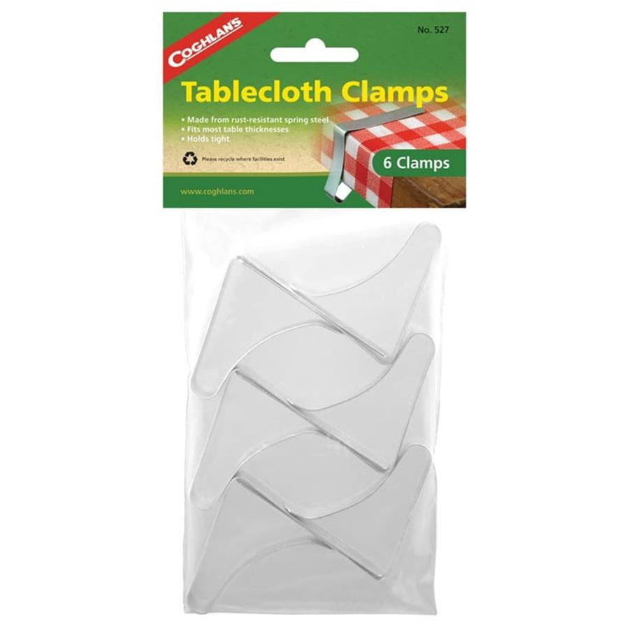 Coghlan's Tablecloth Clamps 6 Pack - Shop  Clips and Fit Kits at  Trekaline