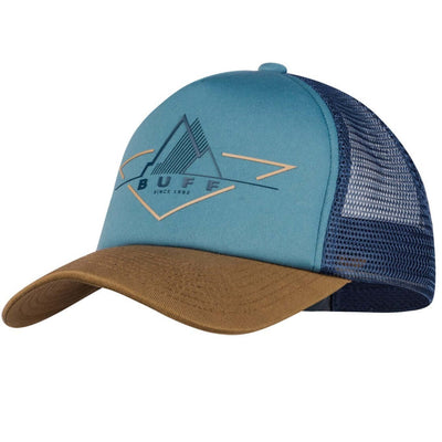 Buff Trucker Cap Brak Stone Blue Breathable Mesh Hat