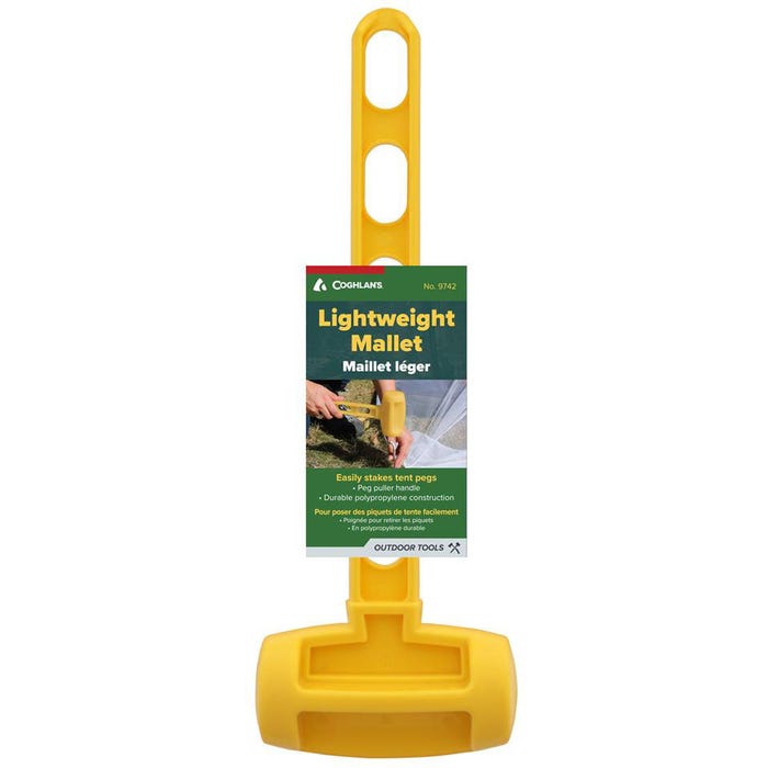 Coghlan's Lightweight Mallet Tent Tool - Shop  General Tent Accessories at  Trekaline
