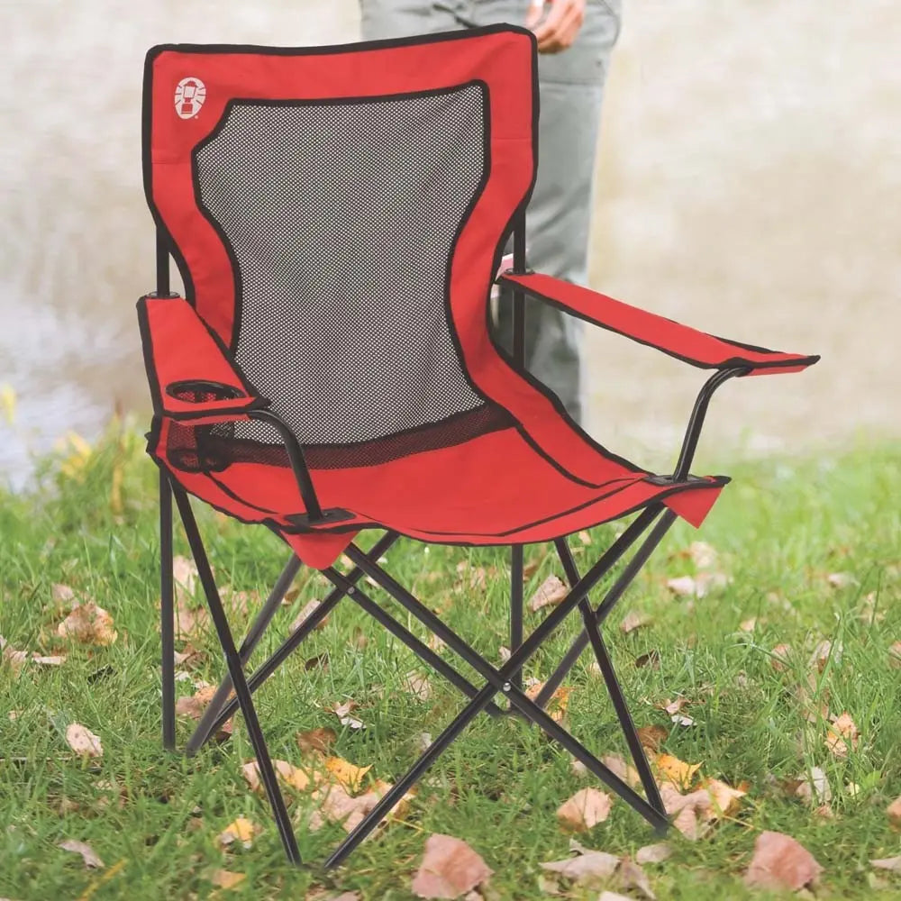 Coleman Broadband Mesh Quad Chair - Shop  Camp Chairs at  Trekaline