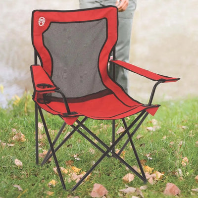 Coleman Broadband Mesh Quad Chair - Shop  Camp Chairs at  Trekaline