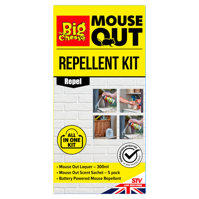 STV Big Cheese Mouse Out Repellent Kit