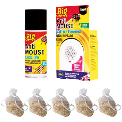 STV Big Cheese Mouse Out Repellent Kit