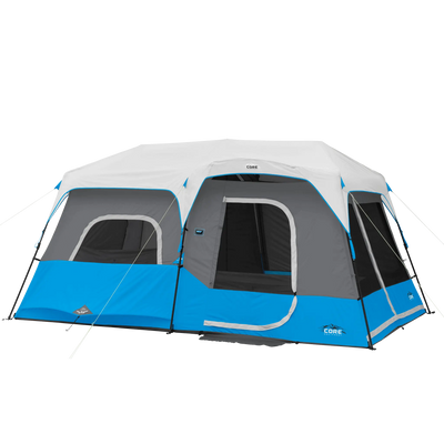 Core Equipment 9 Person Lighted Cabin Tent - Shop  Camping Tents at  Trekaline