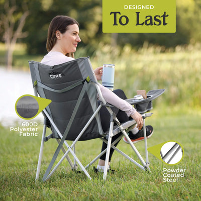 Core Equipment XL Padded Tension Chair - Shop  Camp Chairs at  Trekaline