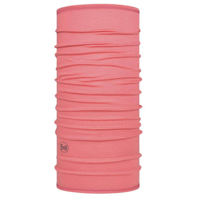 Buff Merino Lightweight Neckwear Solid Cyberpink