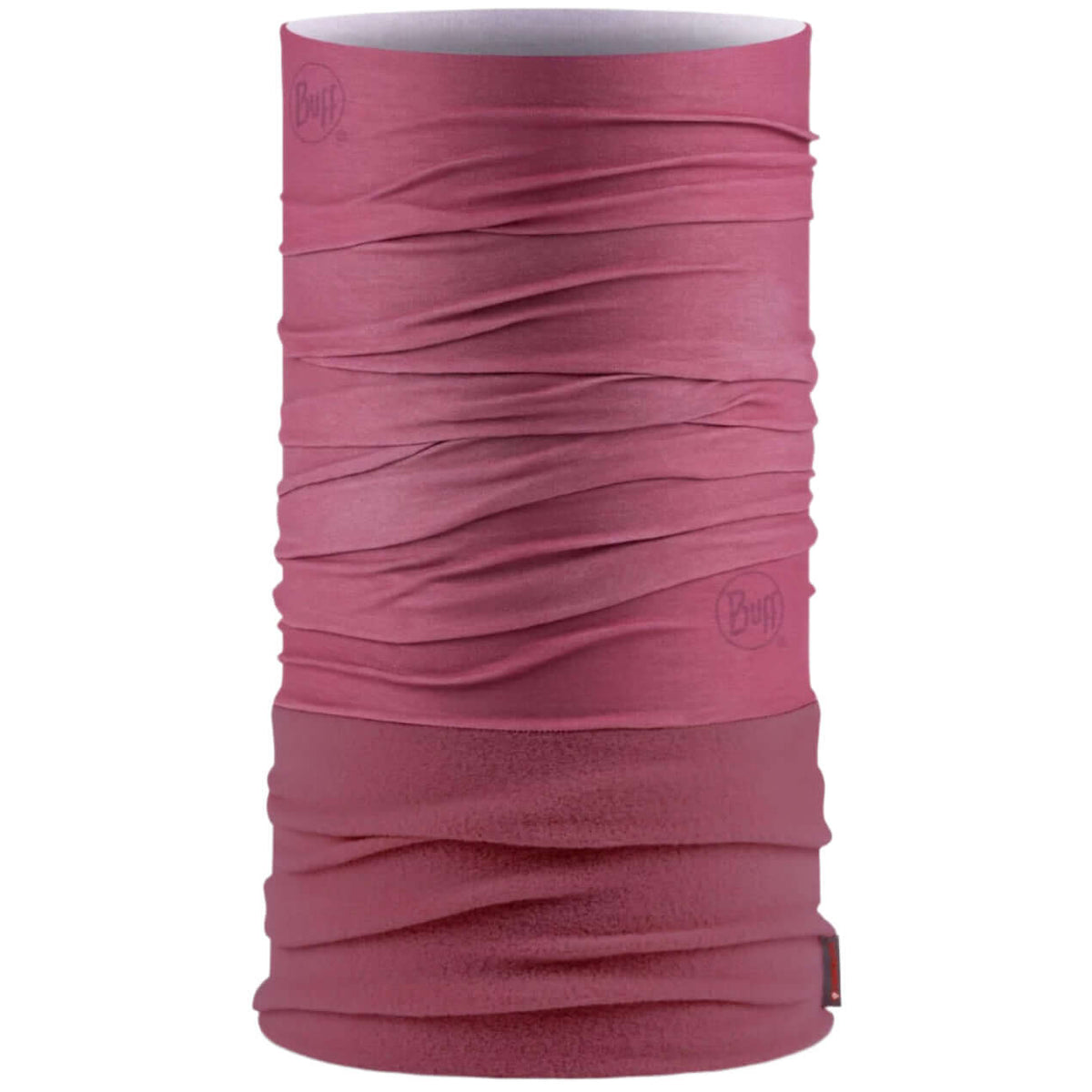 Buff Polar Fleece Scarf Tulip Pink Winter