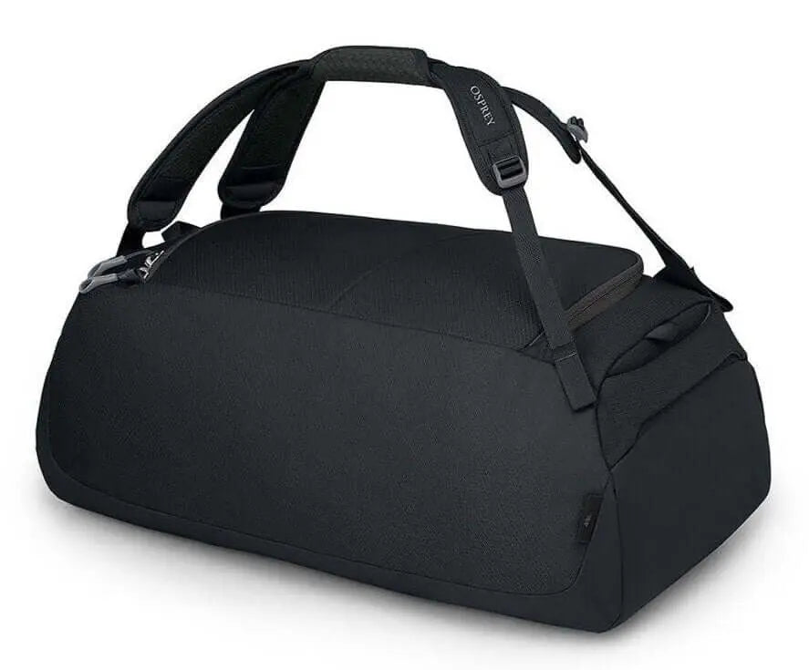 Osprey Daylite Duffel 45, versatile gym or travel bag with multiple carry options and padded bottom for gear protection.