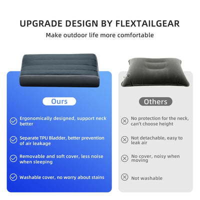 Flextail Zero Pillow Ultralight Inflatable Camping Pillow