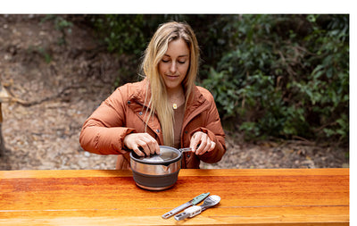 Sea to Summit Detour Stainless Steel Collapsible Pouring Pot 1.8L - Shop  Cook Pots at  Trekaline