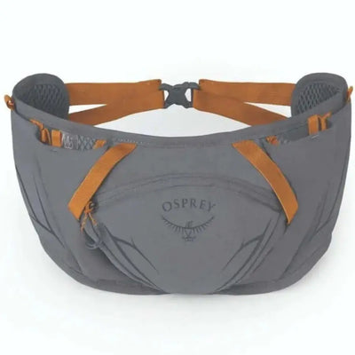 Osprey Duro / Dyna Belt - 2L with hydration flasks and storage, made from 100% recycled materials, ideal for training and trails.