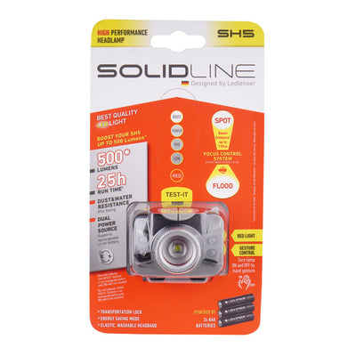 Ledlenser Solidline SH5 Headlamp - Shop  LED Headlamps at  Trekaline