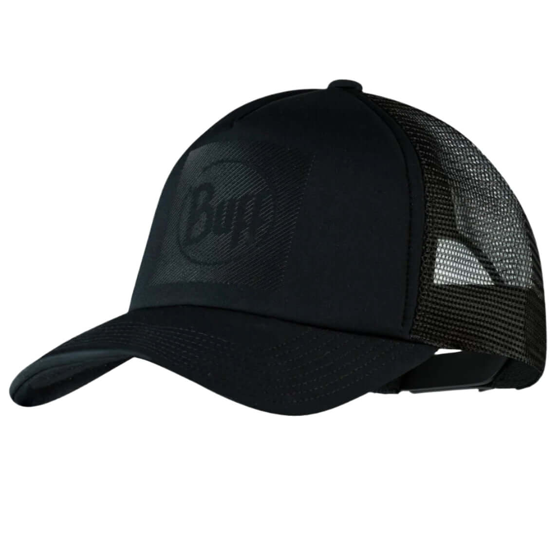 Buff Trucker Cap Reth Black Casual UV Mesh Hat
