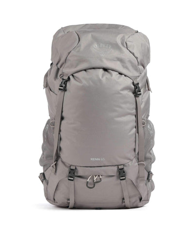 Osprey Renn 65 - Women backpack with raincover, women's-specific fit, ladder lock torso adjustment, and bluesign® certification.