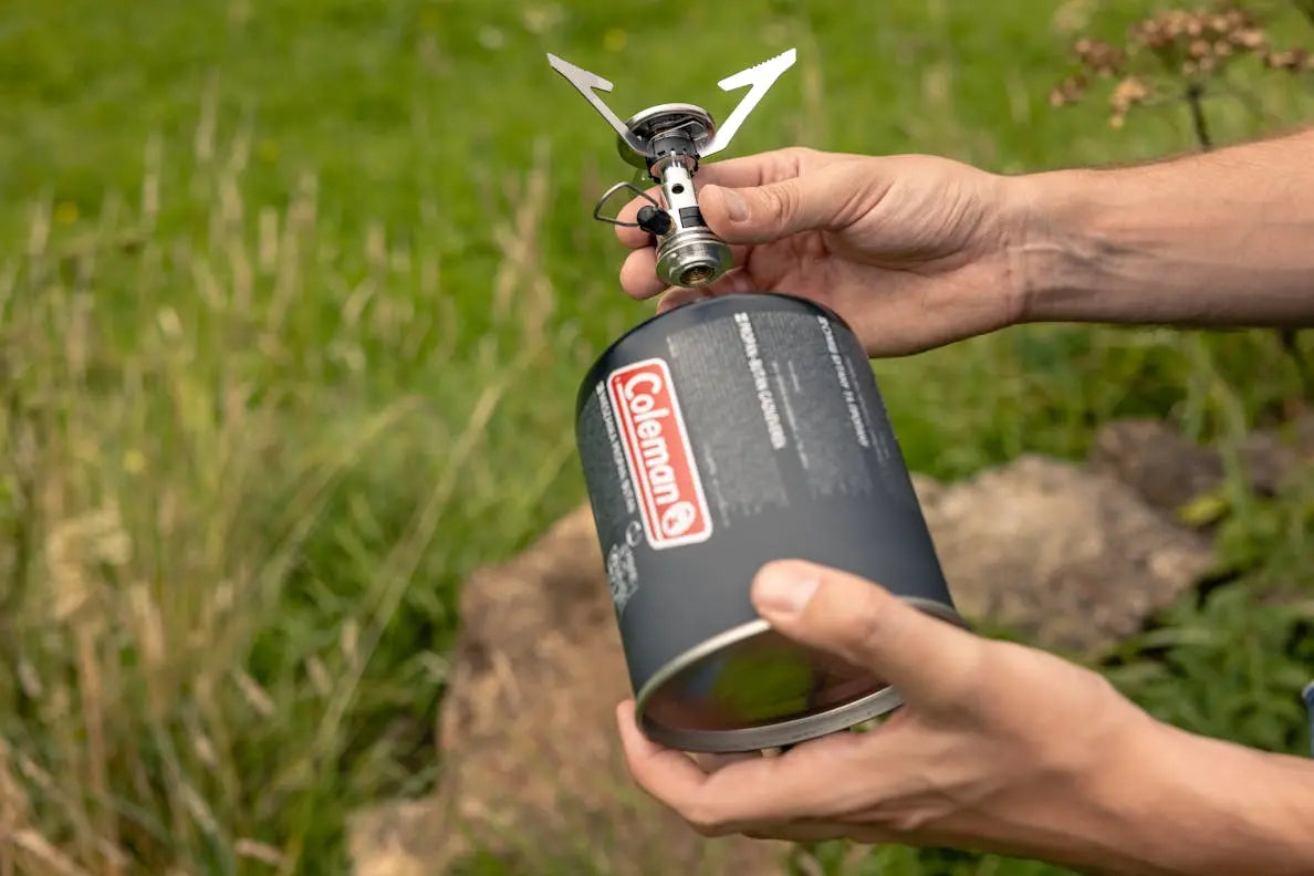 Coleman FyreLite Backpacking Gas Stove - Shop  Backpacking Stoves at  Trekaline