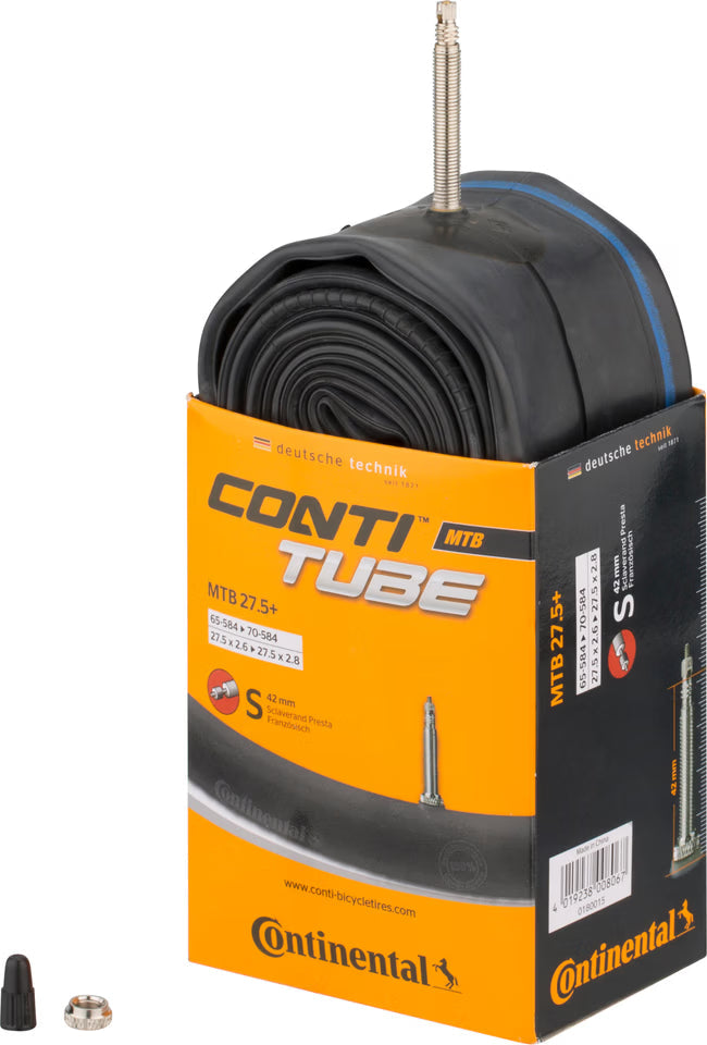 Continental MTB Presta Valve Light Inner Tube 27.5" - Shop  Bike Hubs at  Trekaline