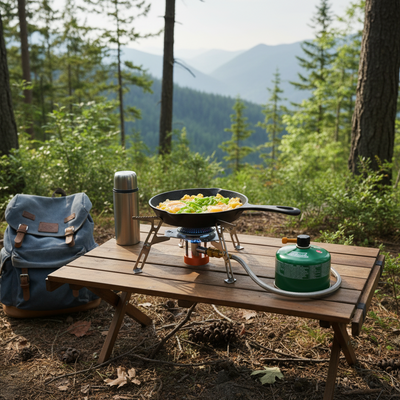 Vango Folding Gas Stove Burner - Shop  Backpacking Stoves at  Trekaline