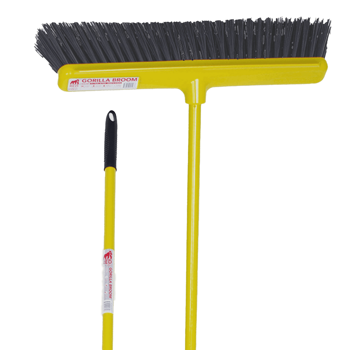Red Gorilla Broom with Soft Bristle 50 cm Head