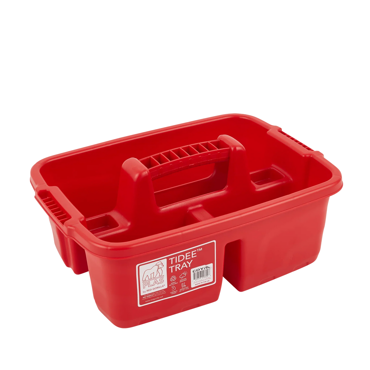 Red Gorilla Plas Tidee Tray