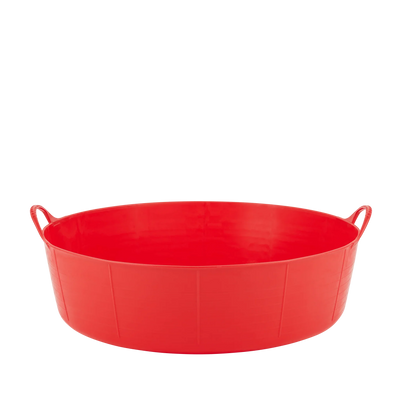 Red Gorilla Tub Large Shallow Utility Tub 35 L