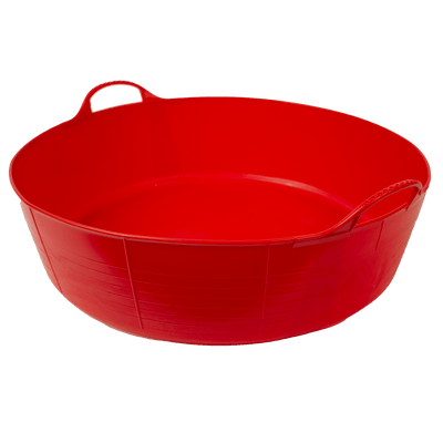 Red Gorilla Tub Large Shallow Utility Tub 35 L