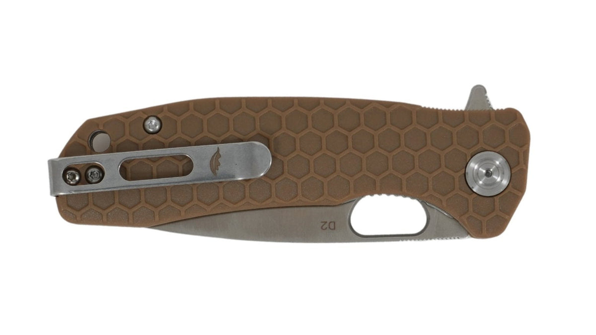 Honey Badger Large Drop Point Knife D2 Steel