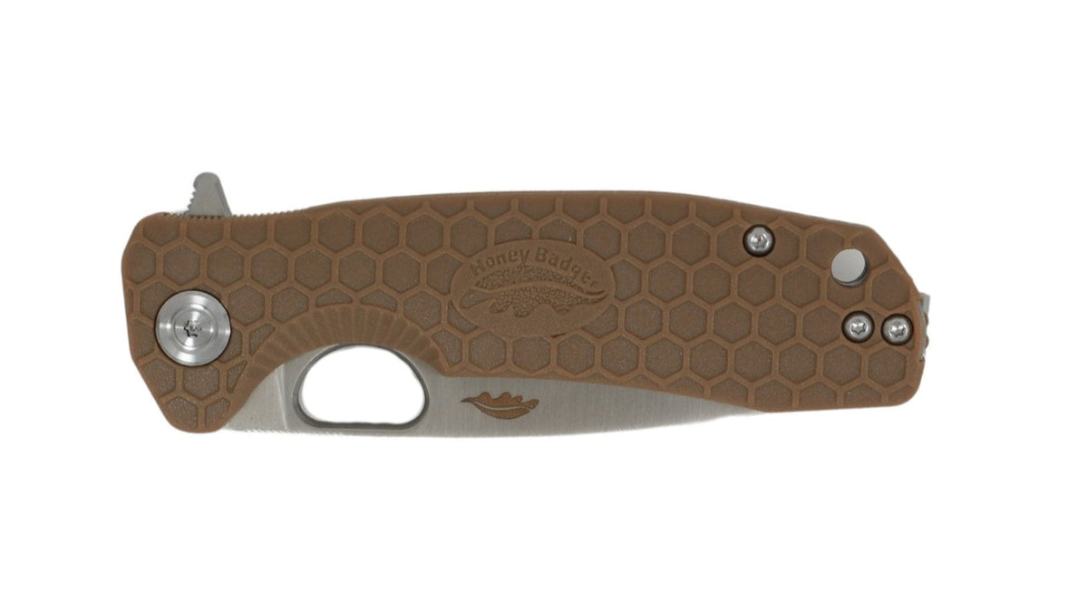 Honey Badger Large Drop Point Knife D2 Steel