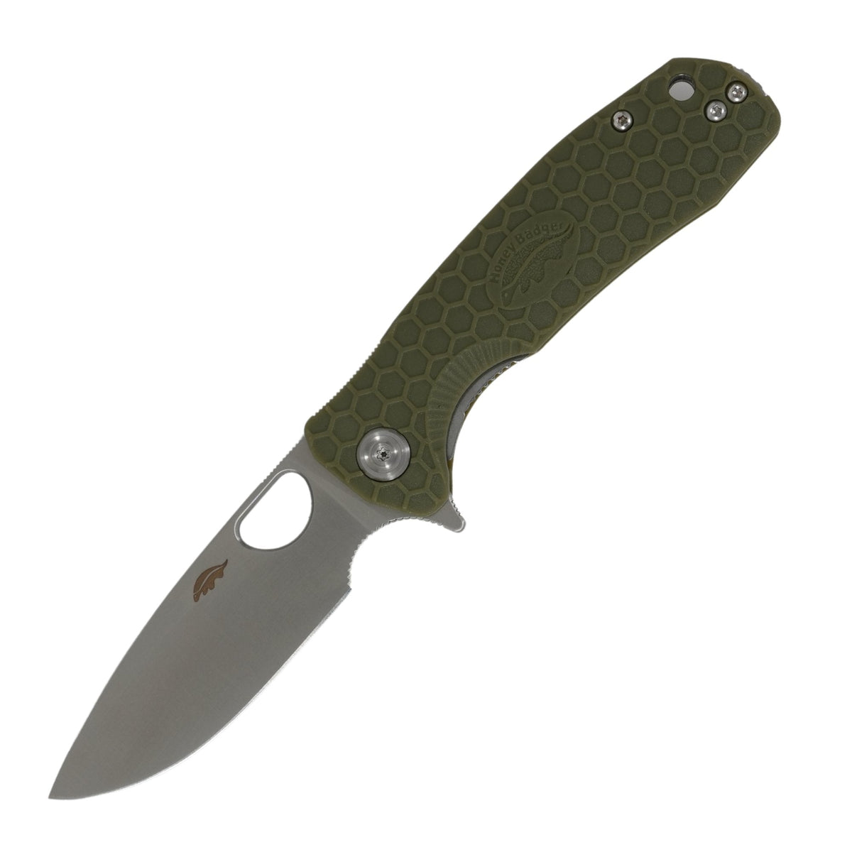 Honey Badger Medium Drop Point Knife 8Cr13MoV Steel
