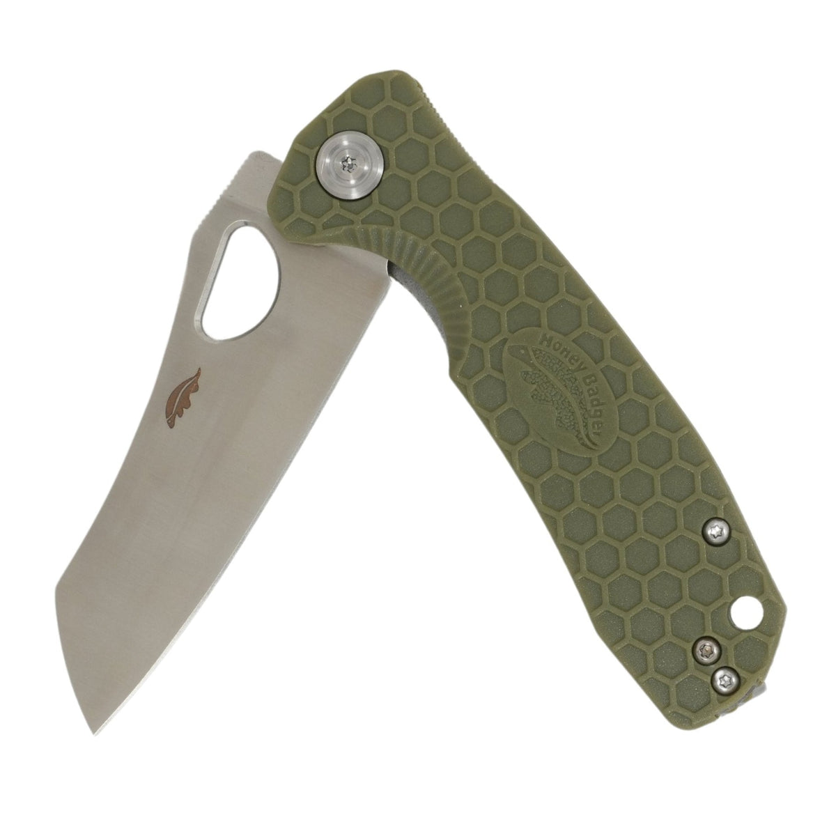 Honey Badger Large Wharncleaver Knife 8Cr13MoV Steel