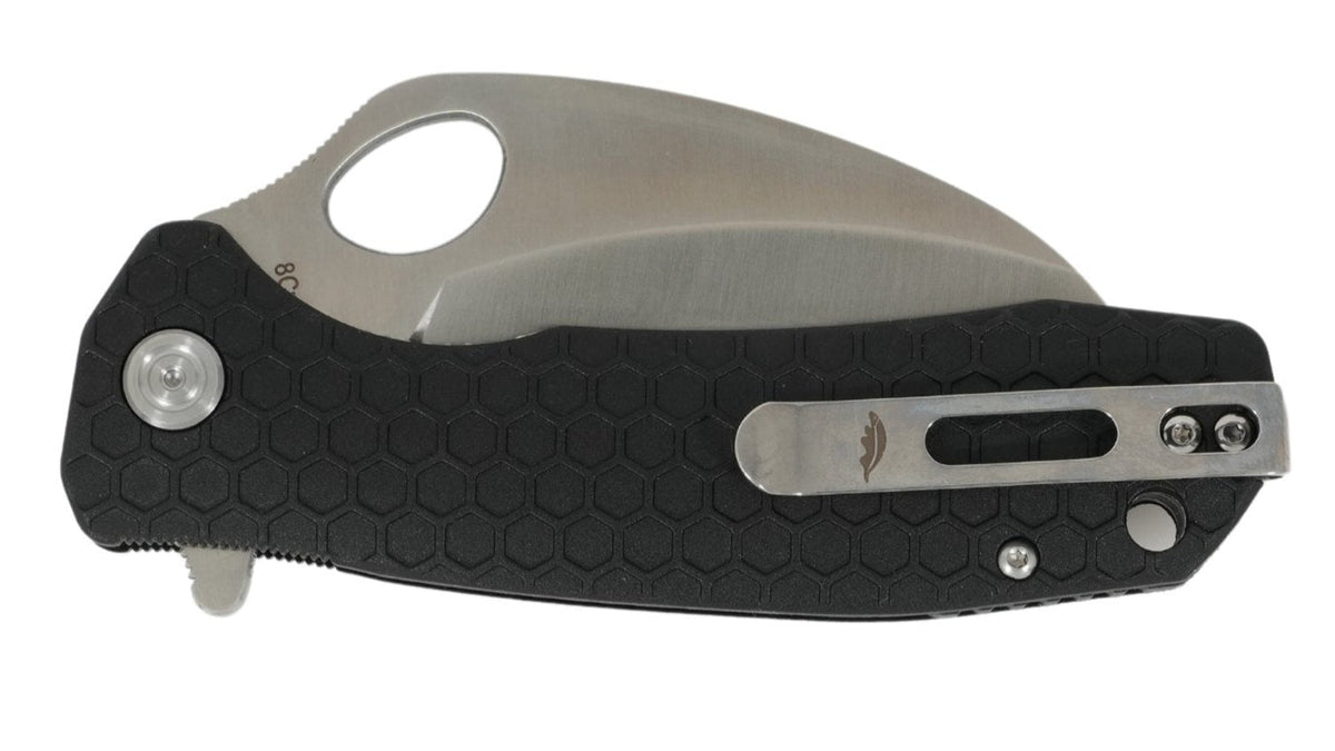 Honey Badger Large Claw Smooth Knife 8Cr13MoV Steel