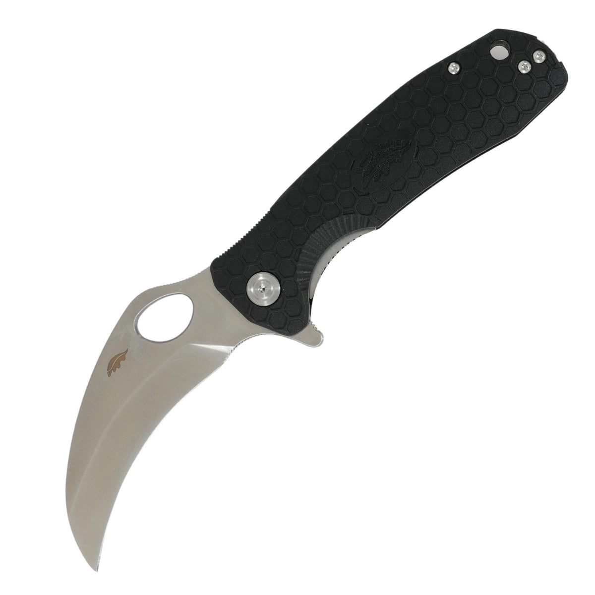 Honey Badger Large Claw Smooth Knife 8Cr13MoV Steel