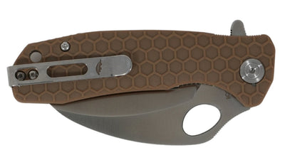 Honey Badger Large Claw Smooth Knife 8Cr13MoV Steel