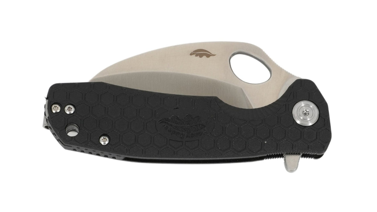 Honey Badger Medium Claw Smooth Knife D2 Steel