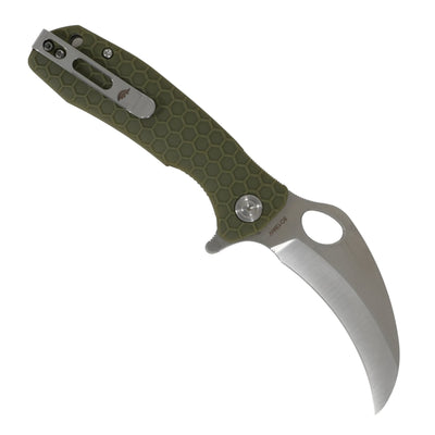 Honey Badger Medium Claw Smooth Knife 8Cr13MoV Steel