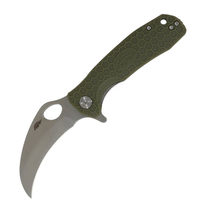 Honey Badger Medium Claw Smooth Knife 8Cr13MoV Steel