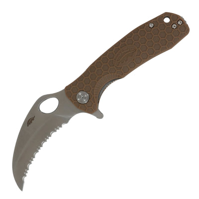 Honey Badger Medium Claw Serrated Knife 8Cr13MoV Steel