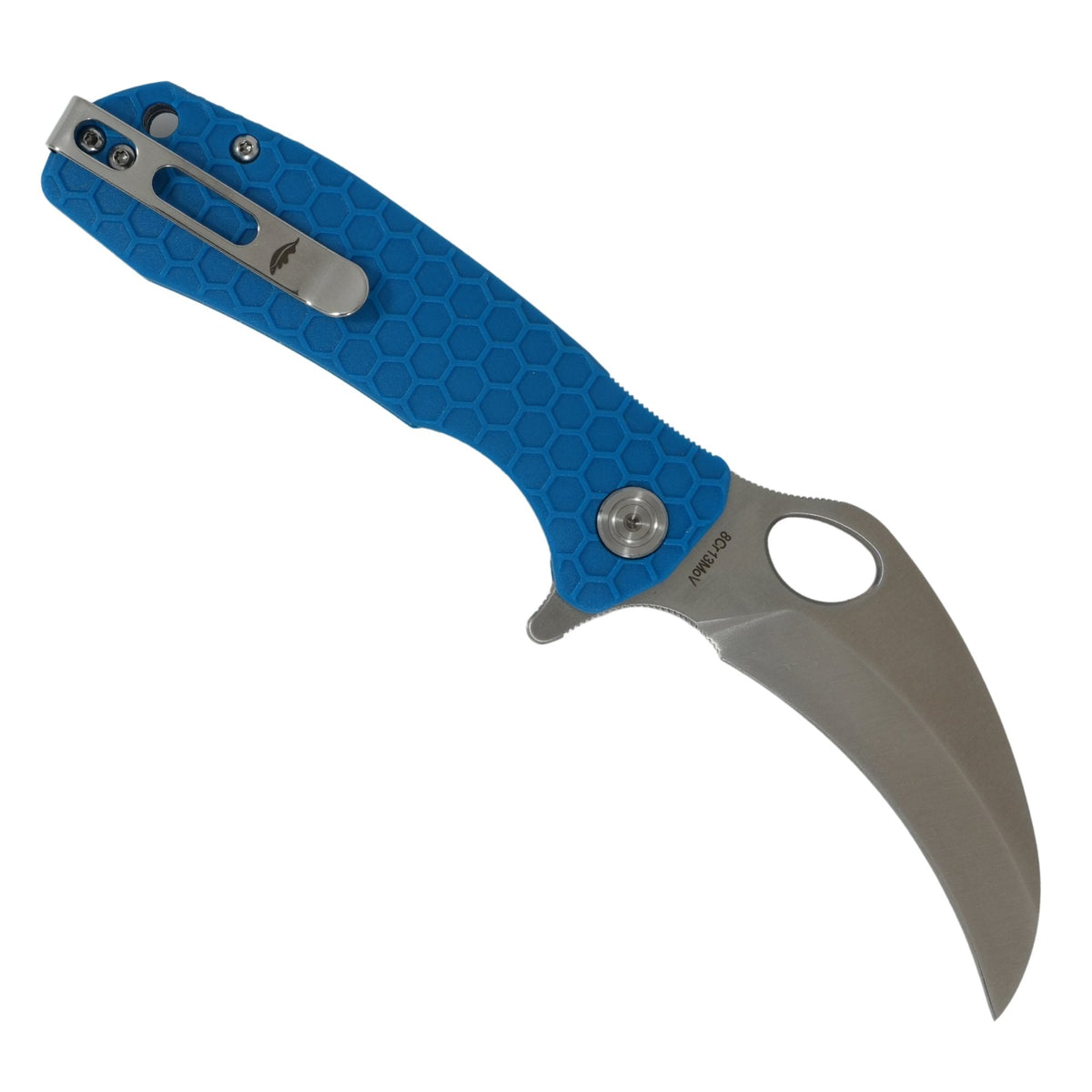 Honey Badger Medium Claw Smooth Knife 8Cr13MoV Steel
