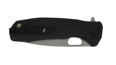 Honey Badger Limited Edition Large Black Drop Point Knife D2 Steel