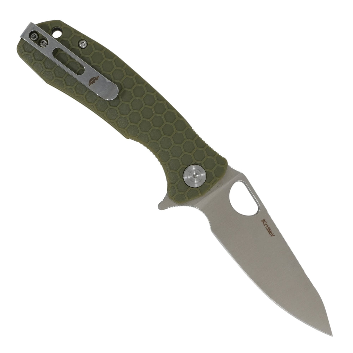 Honey Badger Medium Leaf Knife 8Cr13MoV Steel