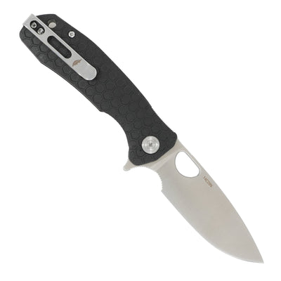 Honey Badger Medium Drop Point Knife 14C28N Steel