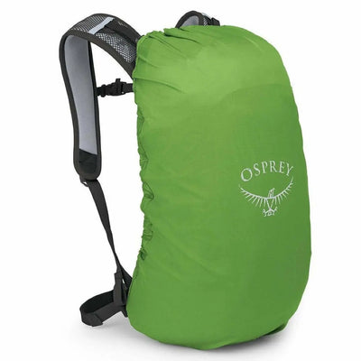 Osprey Hikelite 18 daypack with AirSpeed ventilation, lightweight and streamlined for hikers, featuring minimalist design and superior fit.